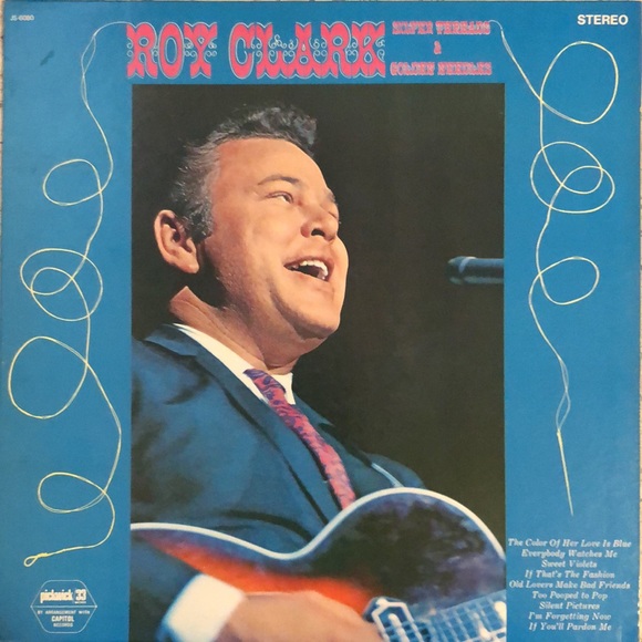 Roy Clark Silver Threads And Golden Needles Vinyl Lp '69 - Picture 1 of 7